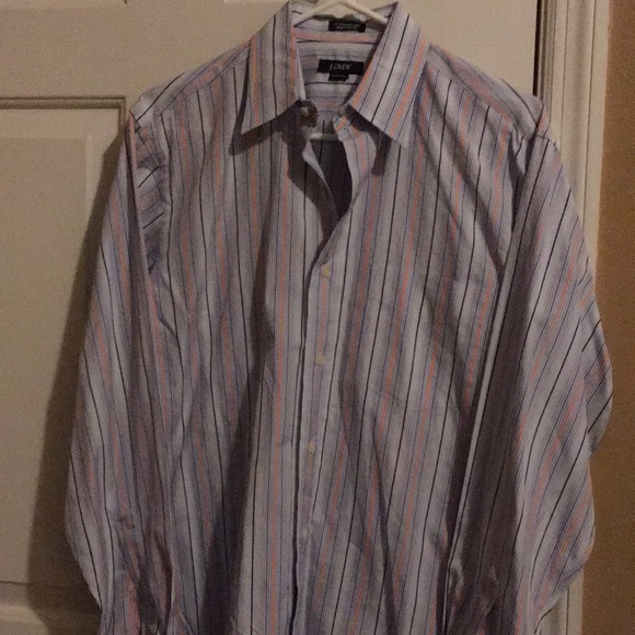 J. Crew long sleeve button down stripe dress shirt - Picture 3 of 6